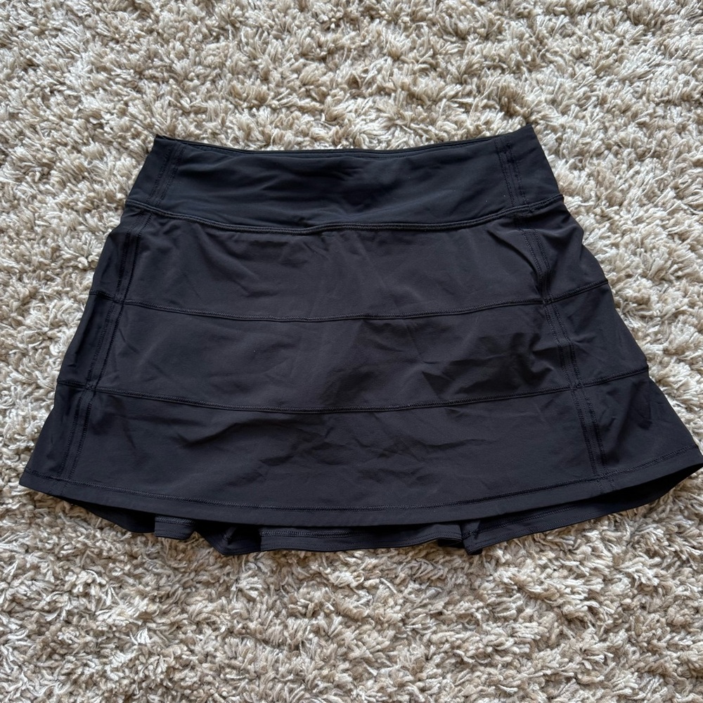 lululemon athletica Black Mini Skirt